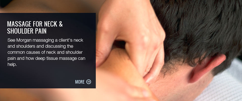 Massage for Lower Neck and Shoulder Pain