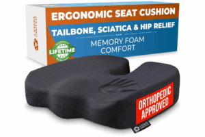 Coccyx Orthopedic Memory Foam Seat Cushion