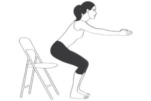 Chair Squats