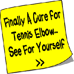 How To Get Rid of Tennis Elbow at Home