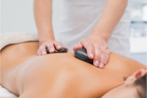 how to do hot stone massage