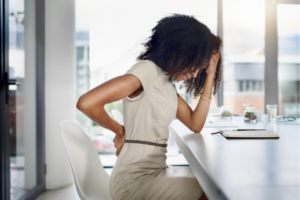 hip pain from sitting too much
