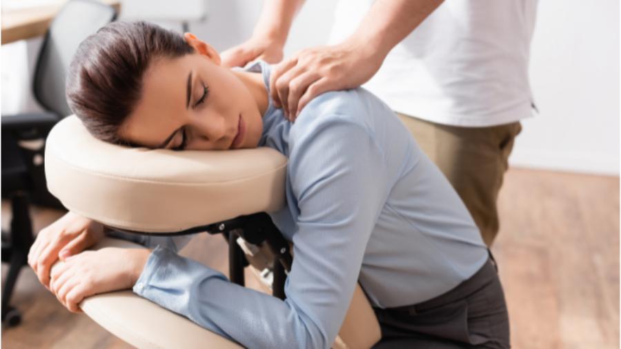 Elevate Your Office Vibes with Corporate Chair Massage in Boston