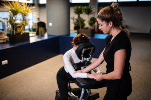 workplace chair massage