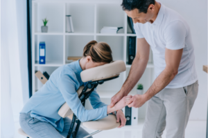 chair massage in boston